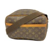 Pre-owned Fabric louis-vuitton-bags Louis Vuitton Vintage , Brown , Da...