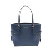 Pre-owned Leather shoulder-bags Michael Kors Pre-owned , Blue , Dames