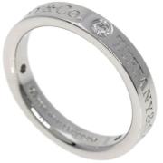 Pre-owned Platinum rings Tiffany & Co. Pre-owned , Gray , Dames