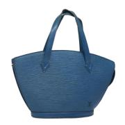 Pre-owned Leather louis-vuitton-bags Louis Vuitton Vintage , Blue , Da...