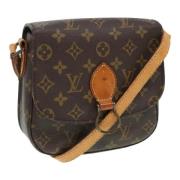 Pre-owned Canvas louis-vuitton-bags Louis Vuitton Vintage , Brown , Da...