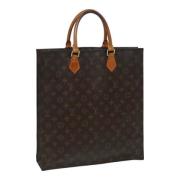 Pre-owned Canvas handbags Louis Vuitton Vintage , Brown , Dames