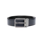 Blauwe NorHeren Riem Santoni , Blue , Heren