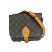 Pre-owned Fabric louis-vuitton-bags Louis Vuitton Vintage , Brown , Da...