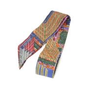 Pre-owned Silk scarves Hermès Vintage , Multicolor , Dames