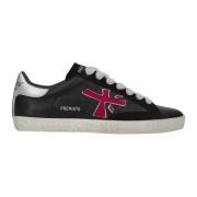 Casual Sneakers in Blauw Premiata , Black , Heren