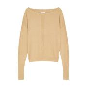 Essential Lurex Sweater Patrizia Pepe , Yellow , Dames