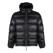 Nylon donsjack met capuchon Jil Sander , Black , Heren