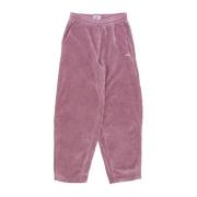 Chenille Trainingsbroek Lila Obey , Pink , Dames