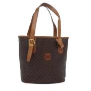 Pre-owned Leather handbags Celine Vintage , Brown , Dames