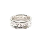 Pre-owned Silver rings Tiffany & Co. Pre-owned , Gray , Dames