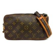 Pre-owned Fabric louis-vuitton-bags Louis Vuitton Vintage , Brown , Da...