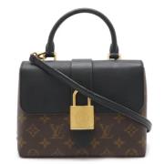 Pre-owned Fabric louis-vuitton-bags Louis Vuitton Vintage , Black , Da...