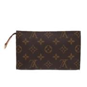 Pre-owned Canvas pouches Louis Vuitton Vintage , Brown , Dames