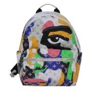 Pre-owned Canvas backpacks Louis Vuitton Vintage , Multicolor , Dames