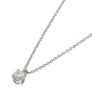 Pre-owned Platinum necklaces Tiffany & Co. Pre-owned , Gray , Dames