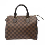 Pre-owned Canvas louis-vuitton-bags Louis Vuitton Vintage , Brown , Da...