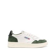 Zwarte Suède Medalist Lage Sneakers Autry , Green , Heren