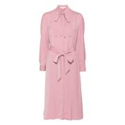 Casual Overhemdjurk Maison Kitsuné , Pink , Dames