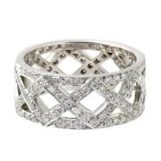 Pre-owned Platinum rings Tiffany & Co. Pre-owned , Gray , Dames