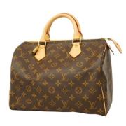 Pre-owned Fabric louis-vuitton-bags Louis Vuitton Vintage , Brown , Da...