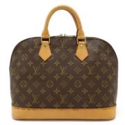 Pre-owned Fabric louis-vuitton-bags Louis Vuitton Vintage , Brown , Da...