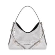 Zilveren Nano Lamshuid Handtas Givenchy , Gray , Dames