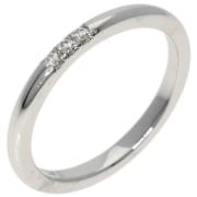 Pre-owned Platinum rings Tiffany & Co. Pre-owned , Gray , Dames