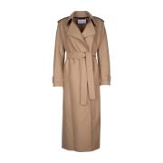 Stijlvolle lange trenchcoat voor dames Harris Wharf London , Beige , D...