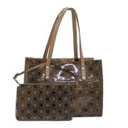 Pre-owned Fabric totes Salvatore Ferragamo Pre-owned , Beige , Dames