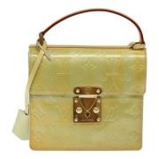 Pre-owned Leather louis-vuitton-bags Louis Vuitton Vintage , Green , D...