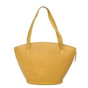 Pre-owned Leather louis-vuitton-bags Louis Vuitton Vintage , Yellow , ...