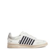 Casual Sneakers voor Mannen Dsquared2 , White , Heren