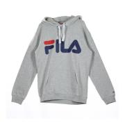 Klassieke Logo Hoodie Licht Grijs Fila , Gray , Heren