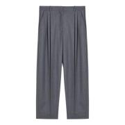 Geplooide Broek Stella McCartney , Gray , Dames