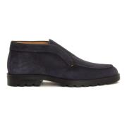 Blauwe Instappers Casual Formeel Santoni , Blue , Heren