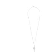 Elegante Ketting met Uniek Ontwerp Ermanno Scervino , Gray , Dames