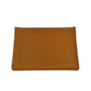 Pre-owned Leather home-office Hermès Vintage , Brown , Dames