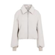 Grijze Jas voor Vrouwen Aw24 Acne Studios , Gray , Dames