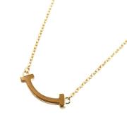 Pre-owned Rose Gold necklaces Tiffany & Co. Pre-owned , Yellow , Dames