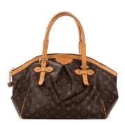 Pre-owned Canvas handbags Louis Vuitton Vintage , Brown , Dames