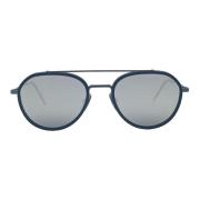 Mat Zwart Aviator Zonnebril Thom Browne , Black , Heren