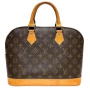 Pre-owned Fabric louis-vuitton-bags Louis Vuitton Vintage , Brown , Da...