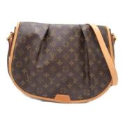 Pre-owned Canvas louis-vuitton-bags Louis Vuitton Vintage , Brown , Da...