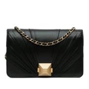 Pre-owned Leather crossbody-bags Chanel Vintage , Black , Dames