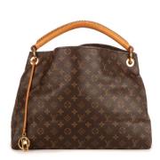 Pre-owned Canvas louis-vuitton-bags Louis Vuitton Vintage , Brown , Da...