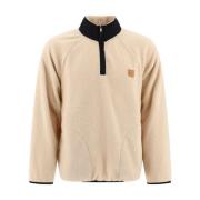 Ecru Sweat Island Stijlvolle Sweatshirt A.p.c. , Beige , Heren