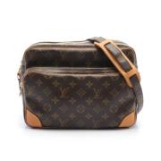 Pre-owned Leather louis-vuitton-bags Louis Vuitton Vintage , Brown , D...