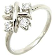 Pre-owned Platinum rings Tiffany & Co. Pre-owned , Gray , Dames