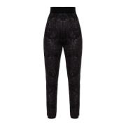 Wollen broek Fabiana Filippi , Black , Dames